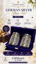 German Silver Jar Set