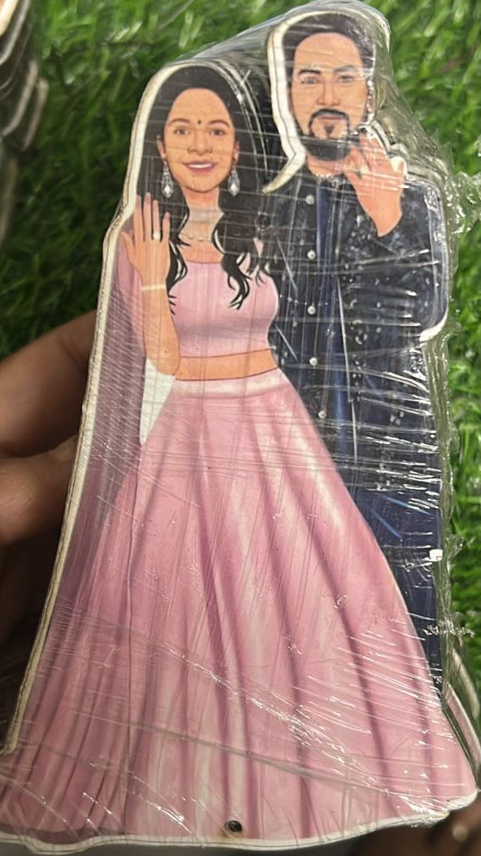 Marriage MDF Cutouts 6 Inches