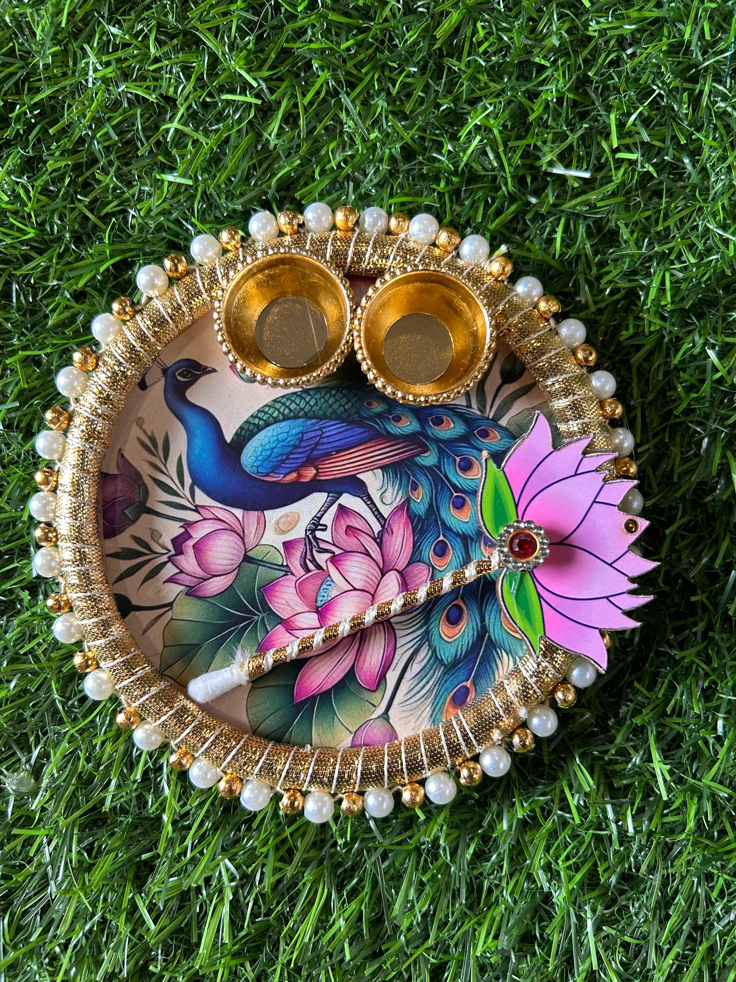 Tilak Thali Medium Size 5 Inches