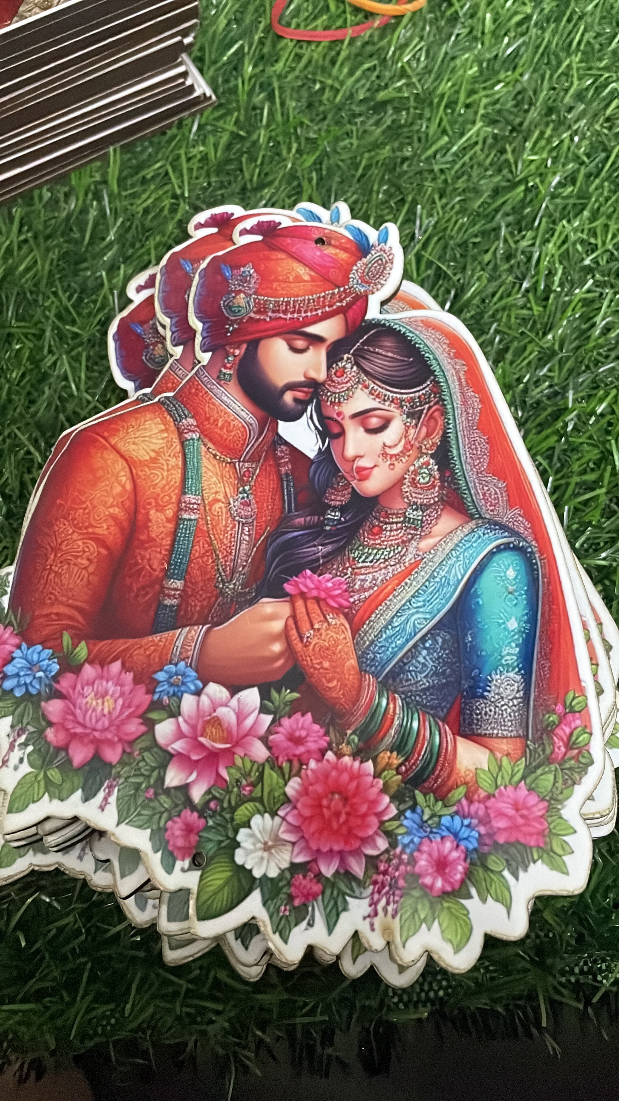 Marriage MDF Cutouts 6 Inches