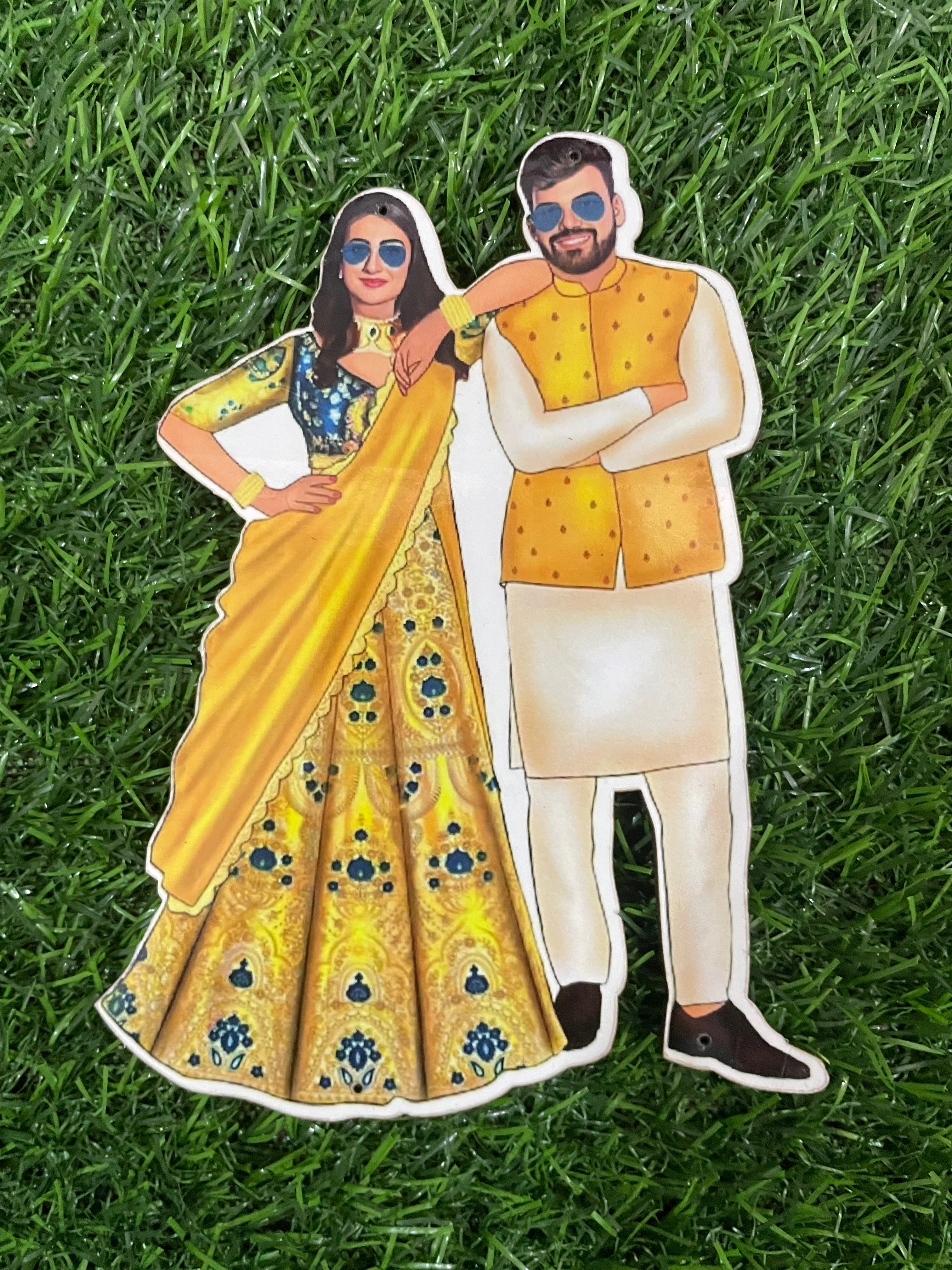 Haldi MDF Cutout 6 inches