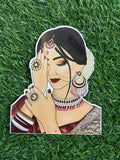 Dulhan MDF Cutout 6 inches