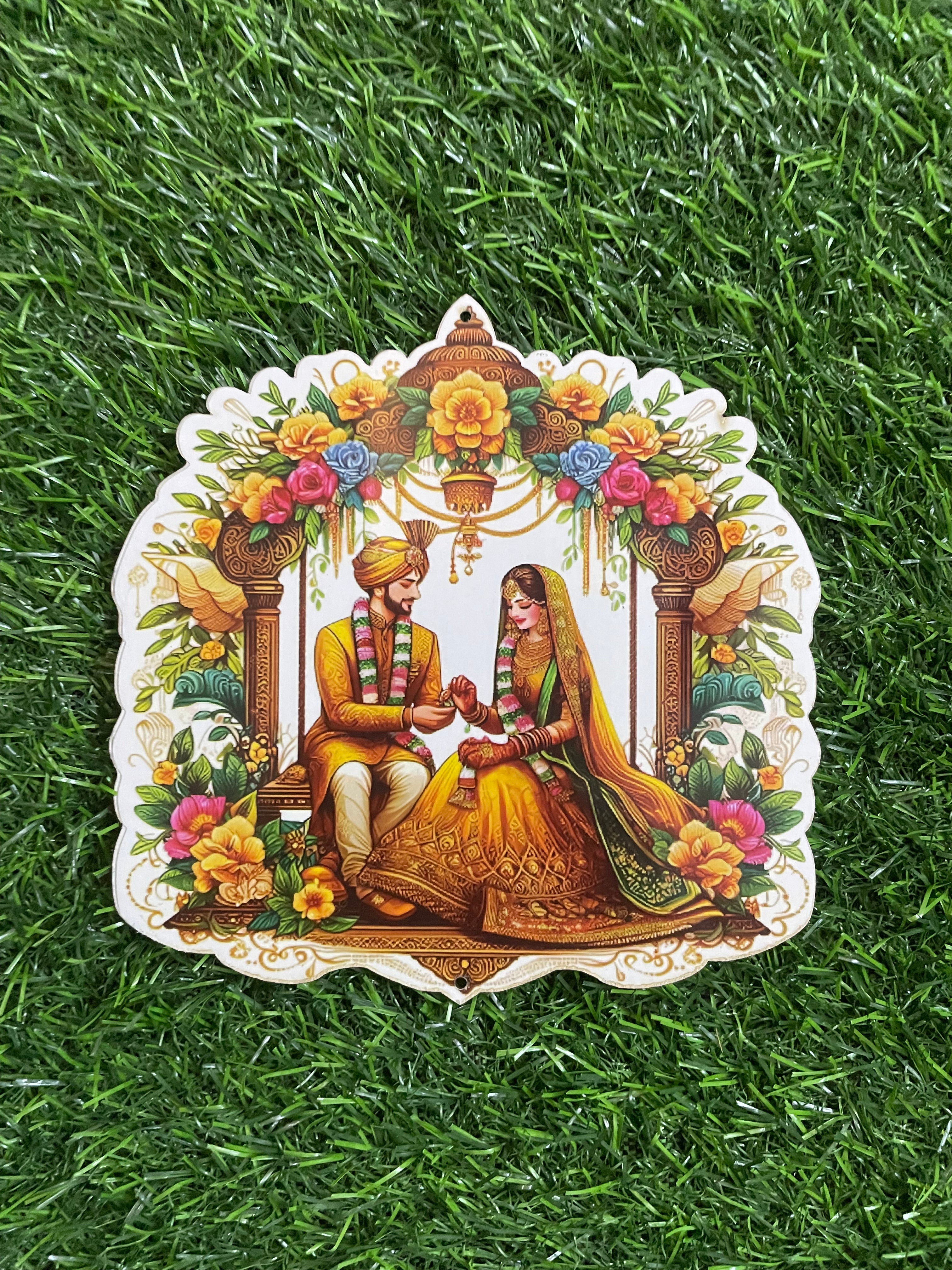 Marriage MDF Cutouts 6 Inches