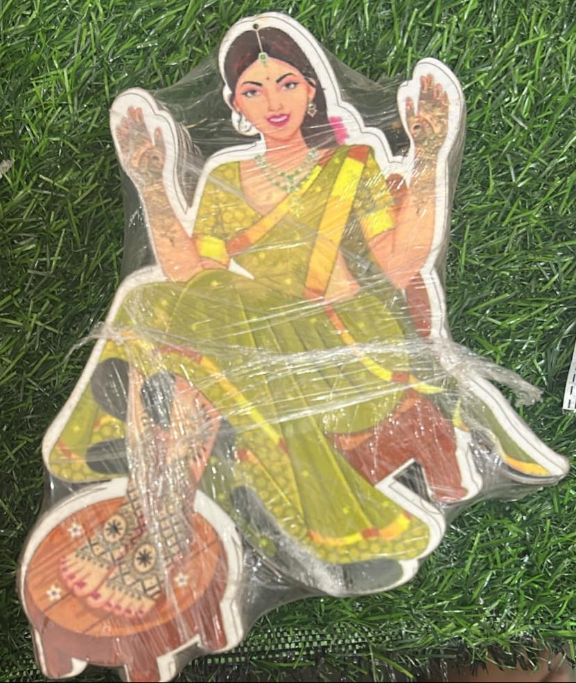Mehandi MDF Cutouts 6 Inches