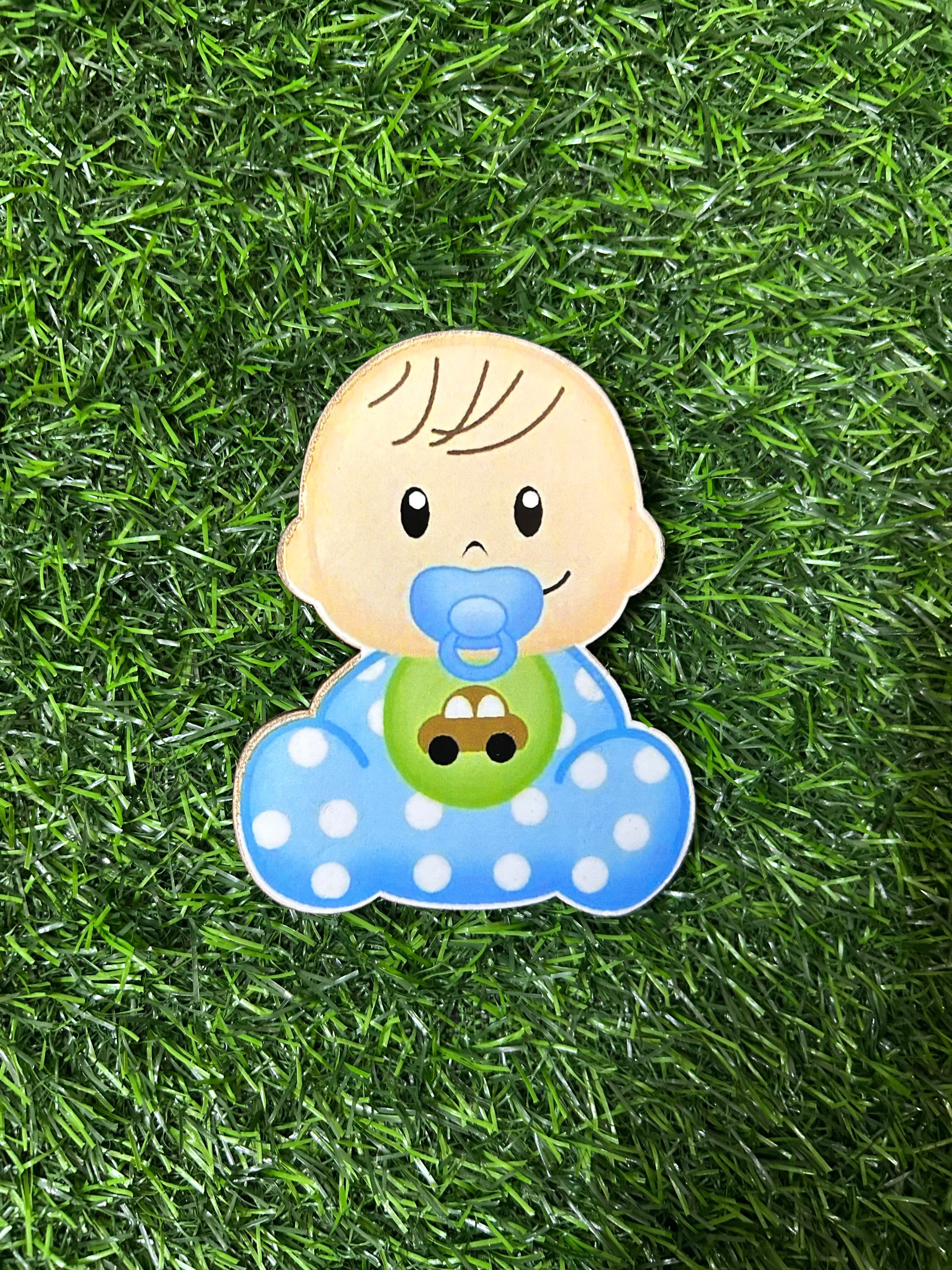 Baby Shower Designs MDF Cutout 4 Inches