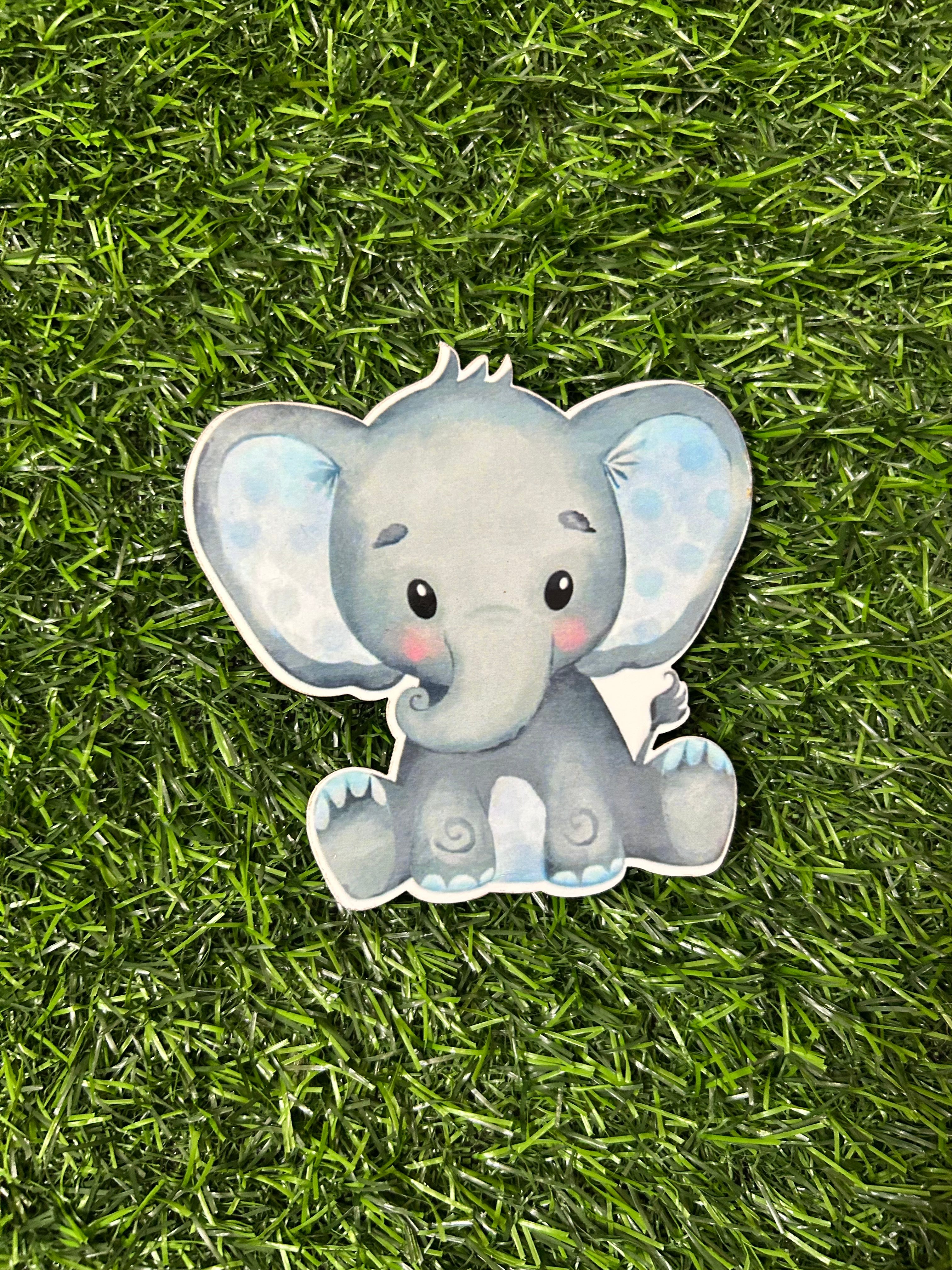 Baby Shower Designs MDF Cutout 4 Inches