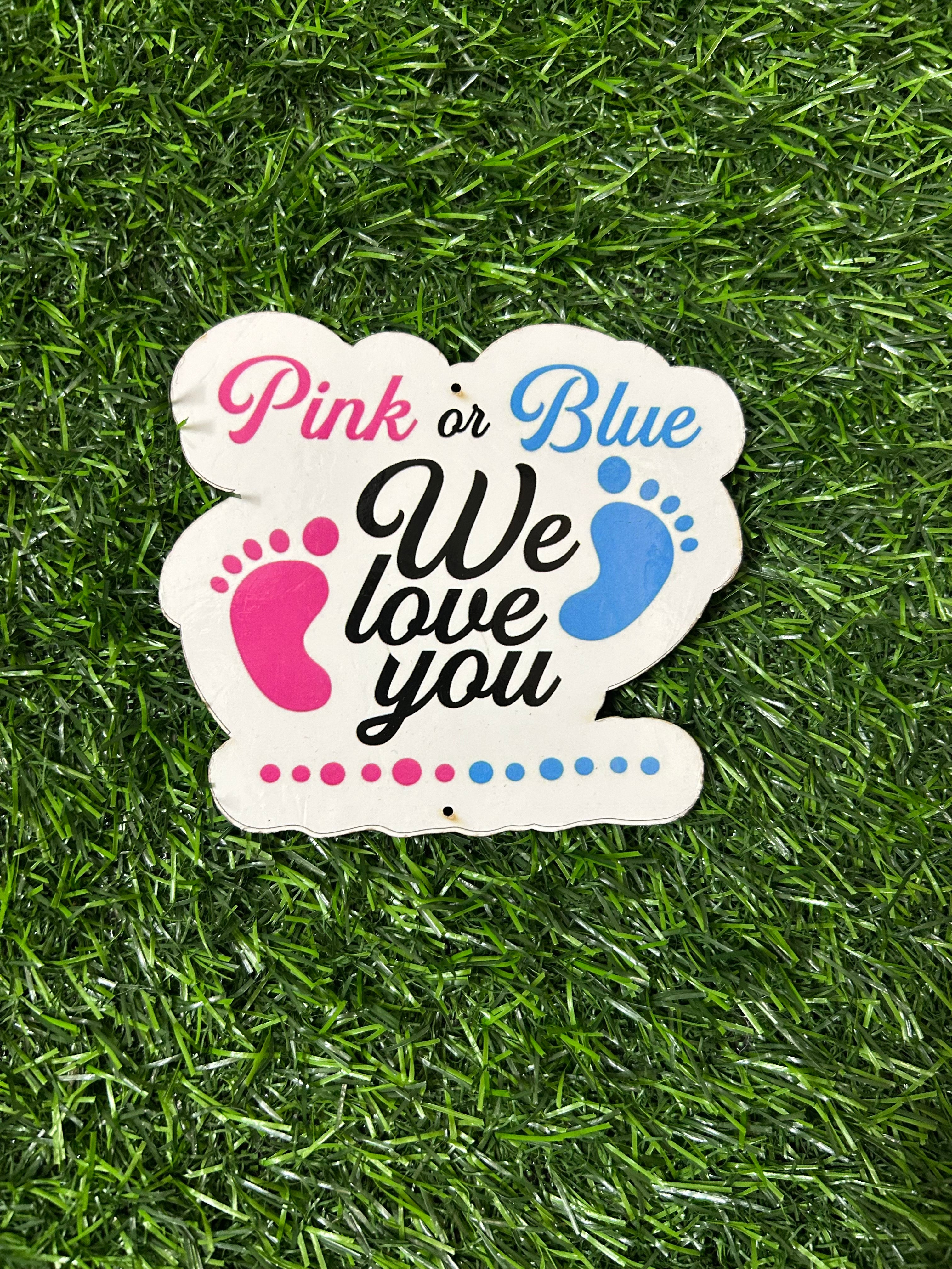 Baby Shower Designs MDF Cutout 4 Inches