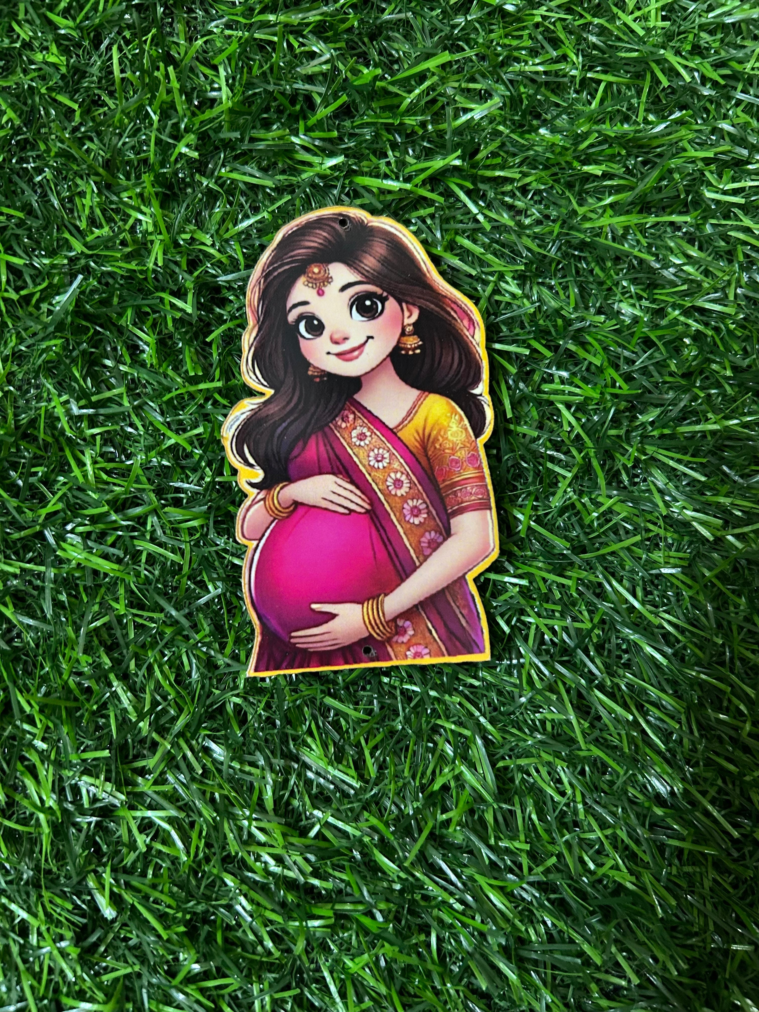 Baby Shower Designs MDF Cutout 4 Inches