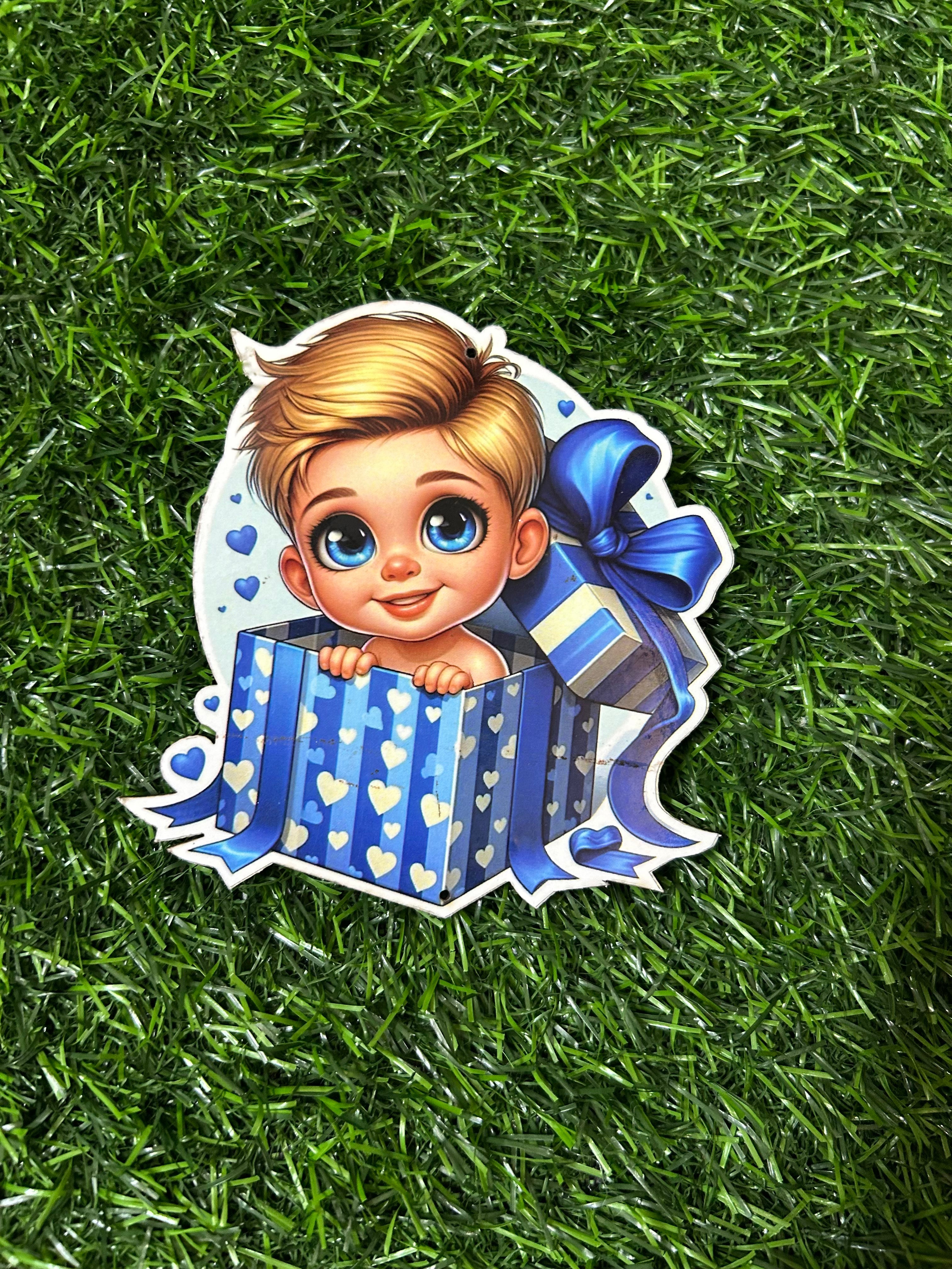 Baby Shower Designs MDF Cutout 4 Inches