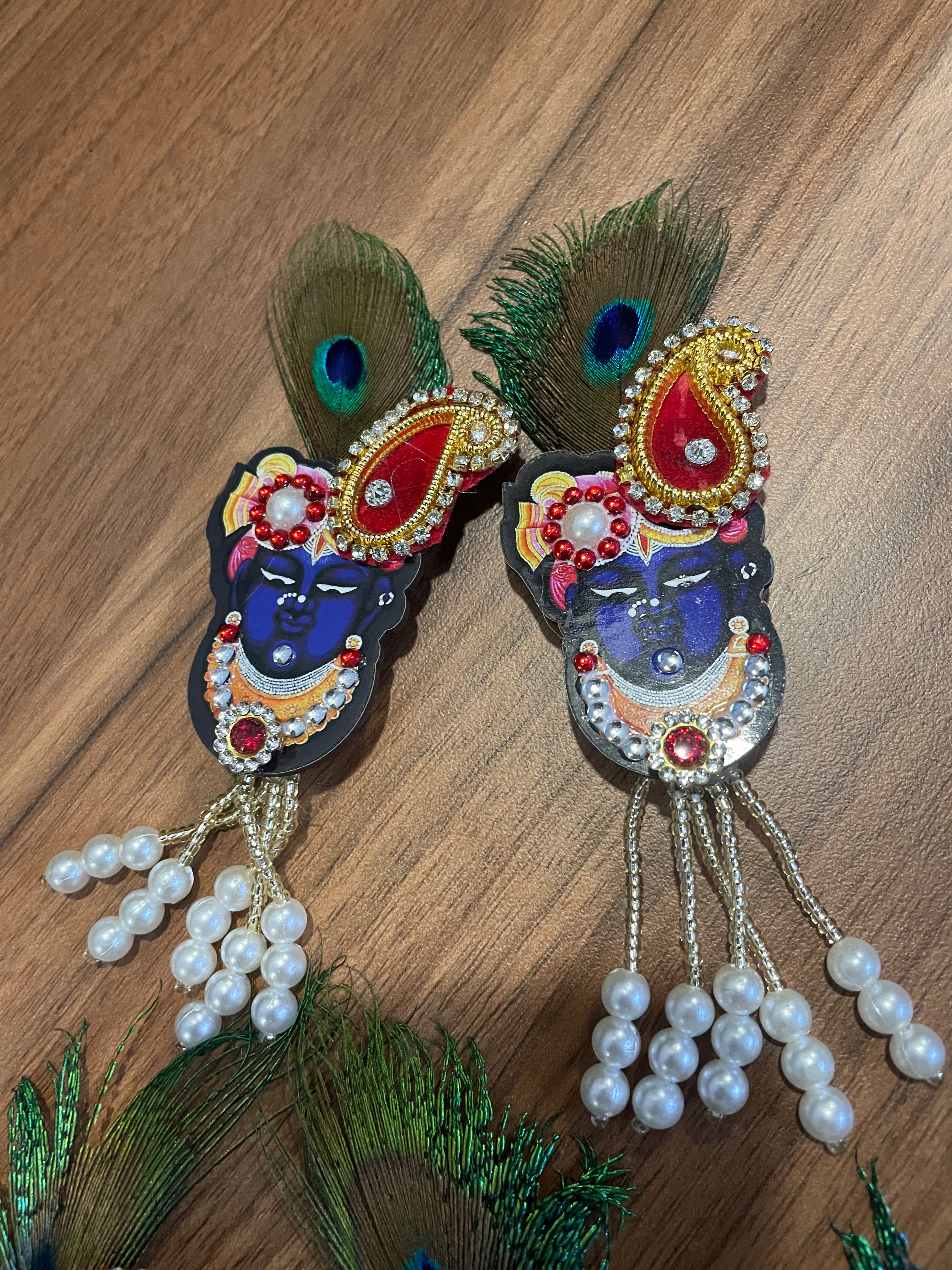 Shri Krishna Brooches