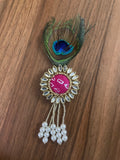 Bandhani Design Brooches