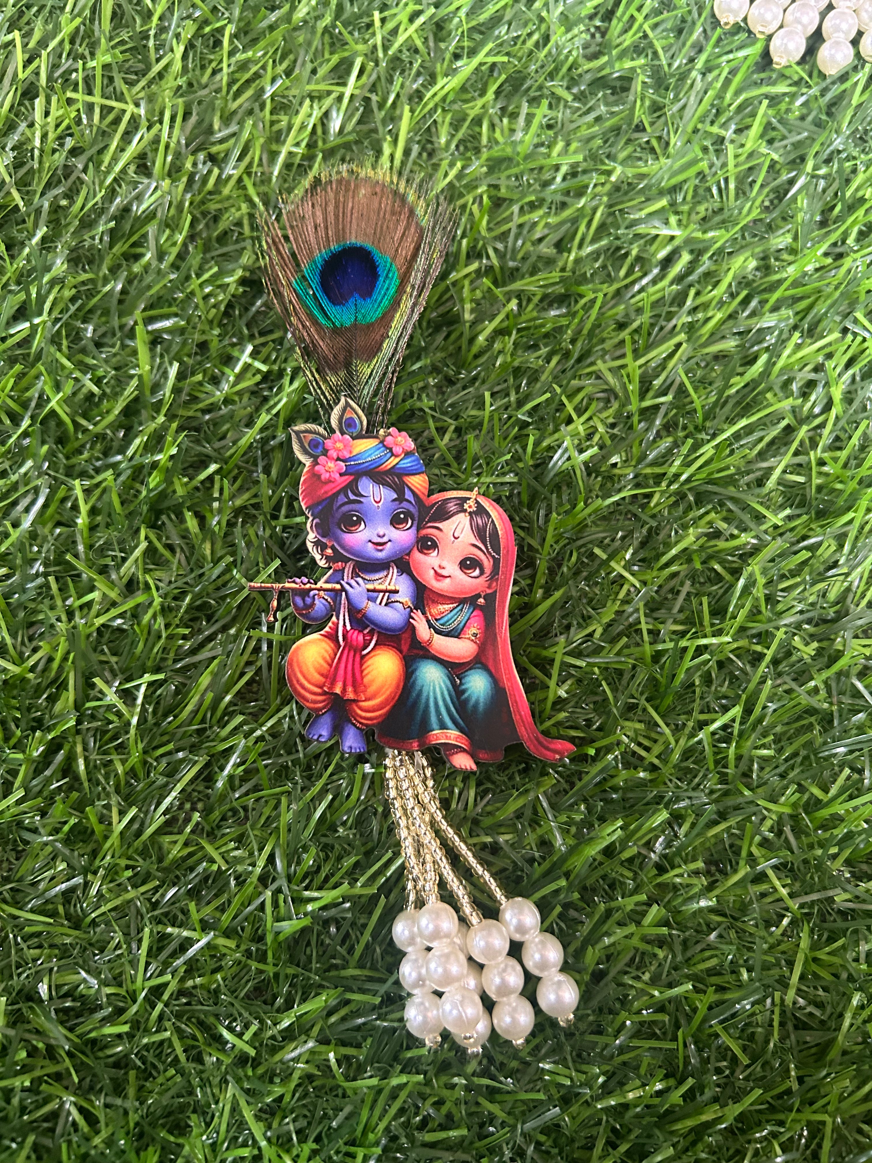 Radha Krishna Brooches
