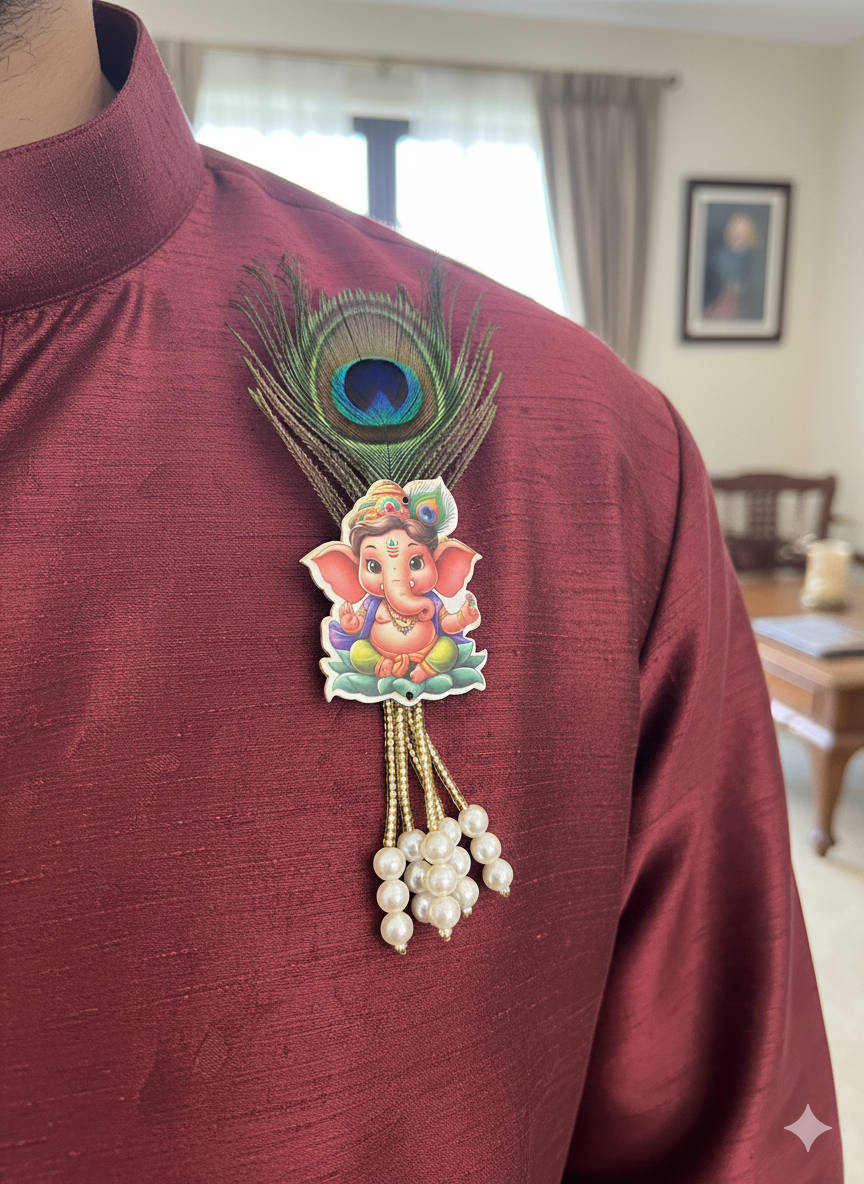 Shri Ganesh Brooches