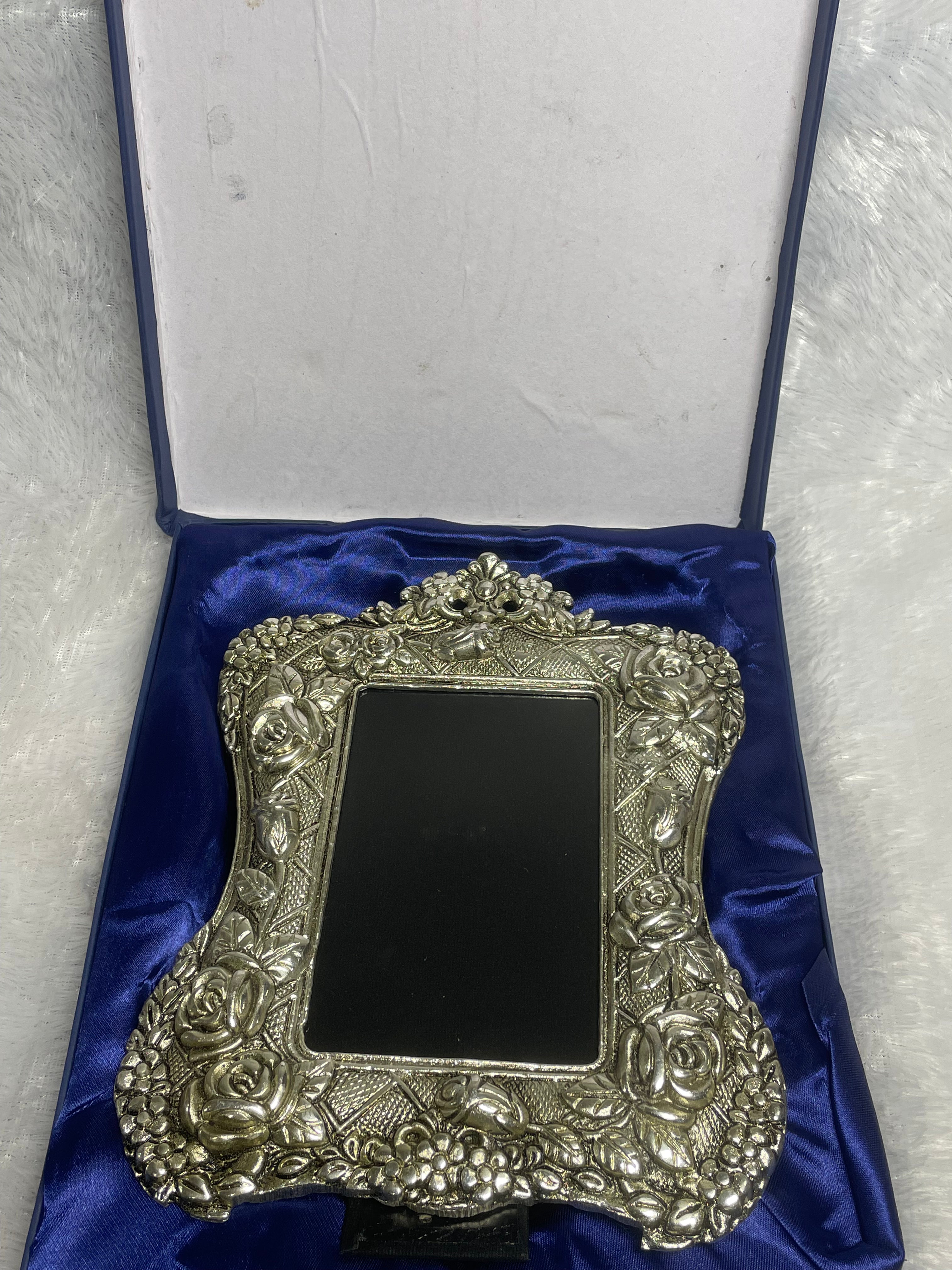 German Silver Photo Frame