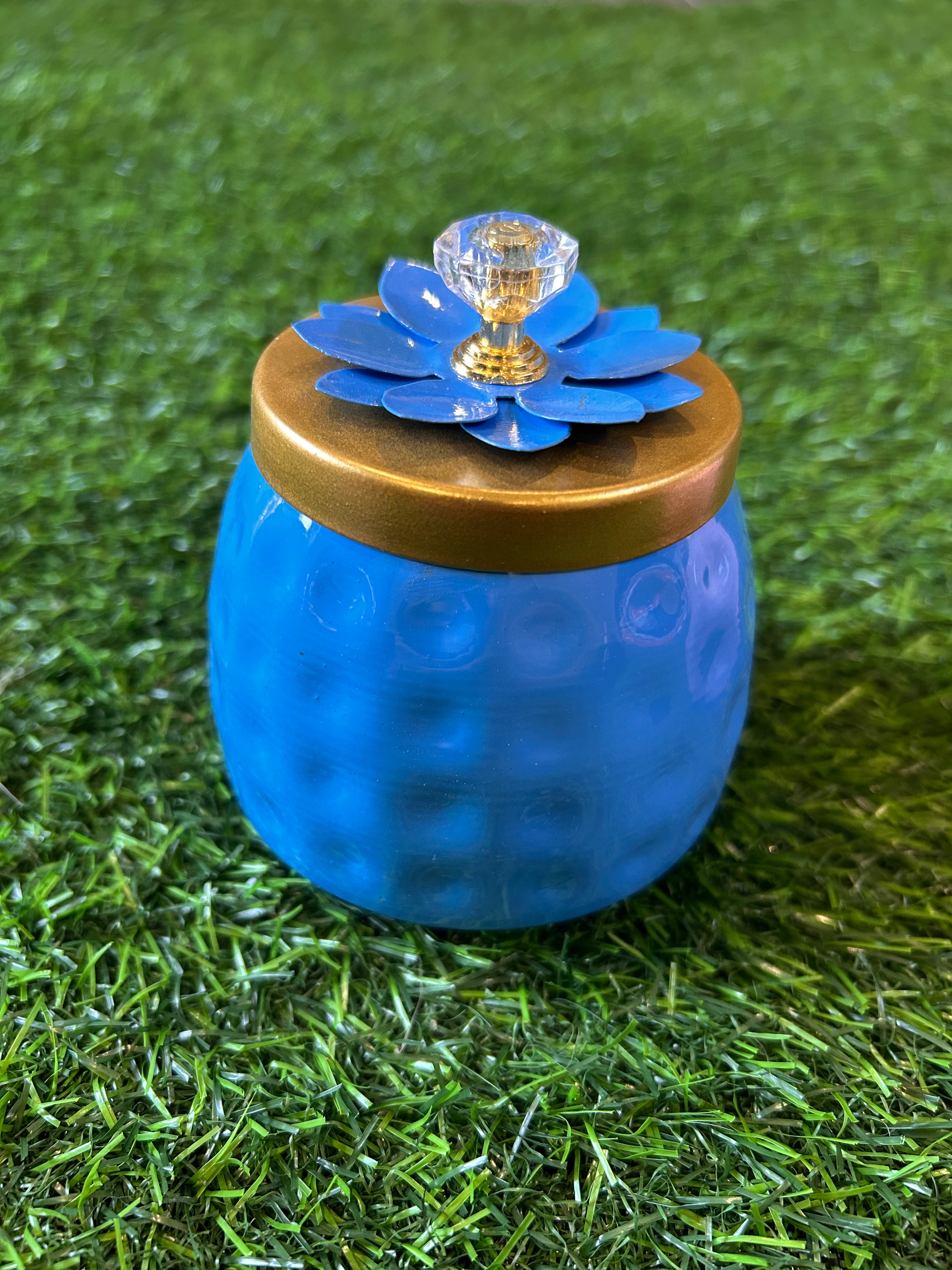 Colorful Jars for Gifting Size 4 Inch (Assorted Colors)