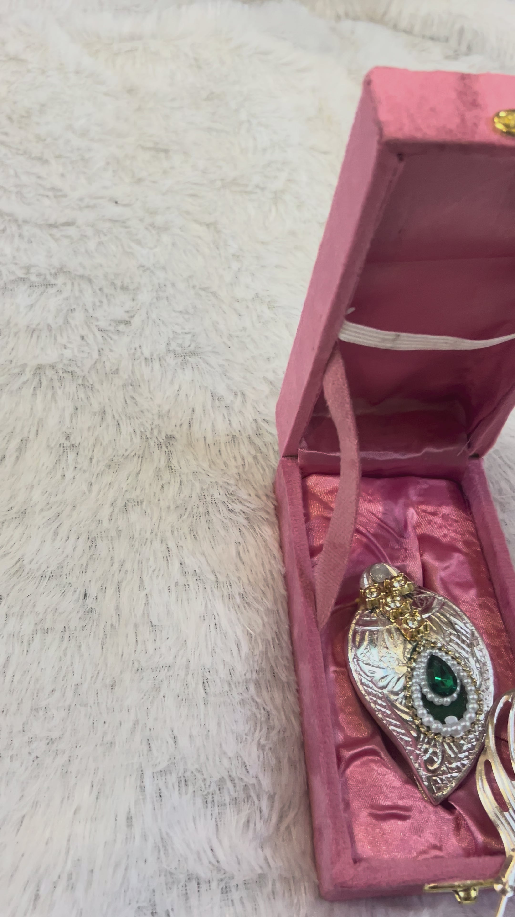Decorated Tilak Chopra with Cylinder Velvet Box