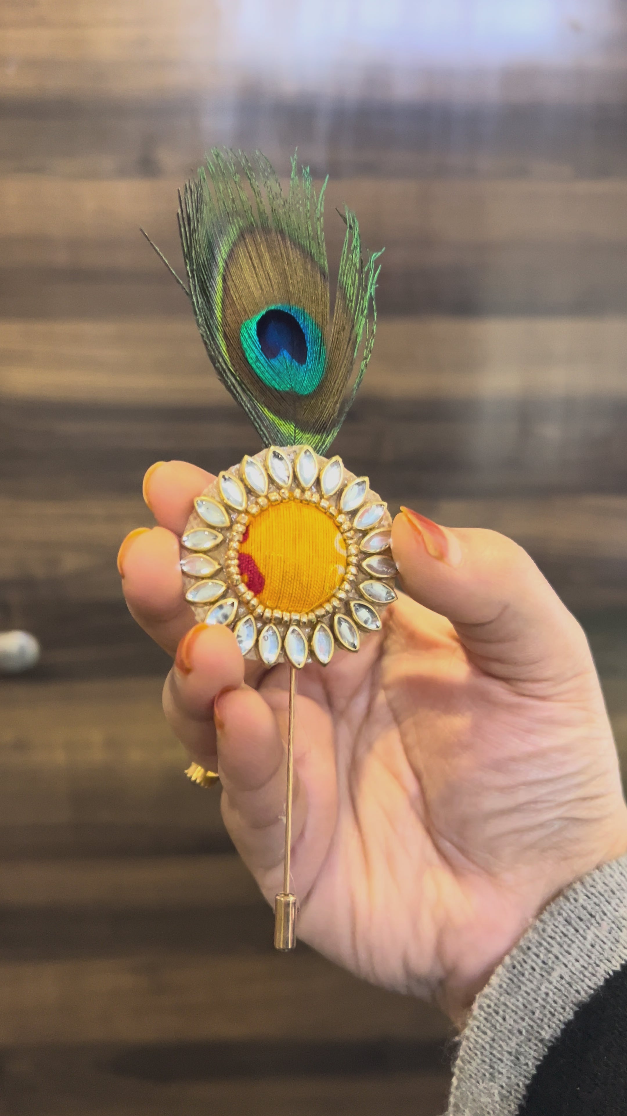 Bandhani Collection- Brooch, Bracelet, Lapel Pin